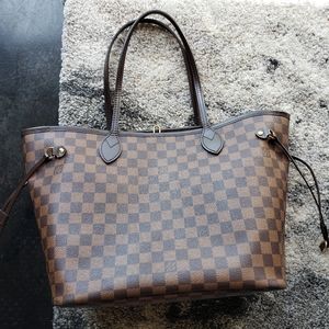 Authentic Louis Vuitton Neverfull MM Damier Ebene